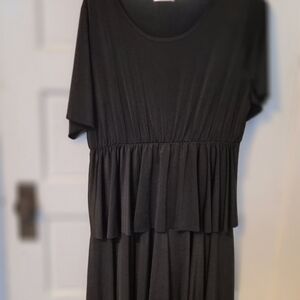 Elegant Black Women's Dress
